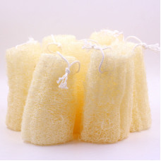 Luffa scrub 6 pcs./натуральная Мочалка для ванны губка для душа очищающий скраб для тела очищающий 6 шт