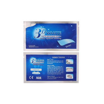 Teeth whitening strips 1 piece 3D/Полоски для отбеливания зубов 1 штука 3D