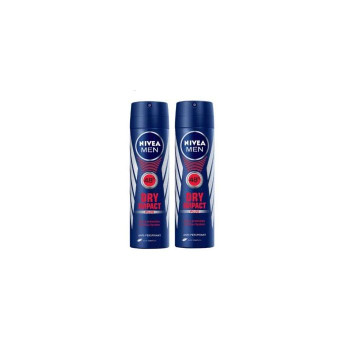 NIVEA DEO MEN DRY IMPACT SPRAY NIVEA DEO MEN DRY IMPACT спрей 150 мл (двойная упаковка)