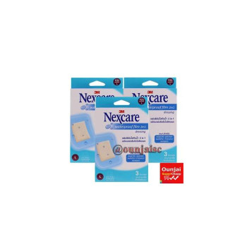 Водонепроницаемая пленка 2 в 1 Nexcare 2 в 1, большие 3 штуки в коробке (8 x 10 см), 3 коробки