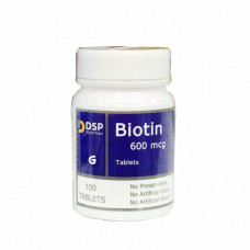 BIOTIN 600 mcg 100 capsules/БИОТИН 600 мкг 100 капсул