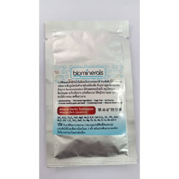 Mineral Herbs Toothpaste/10g./Biominerals herbs/Умная зубная паста , 10гр.Biominerals herbs