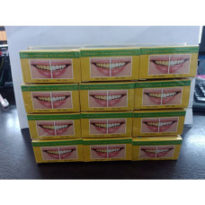 Сухая зубная паста, 25 гр., набор/ 5Stars 5A\Herbal Clove &pineapple Toothpaste 25g., Pack 12 Pcs/5 Star 5A