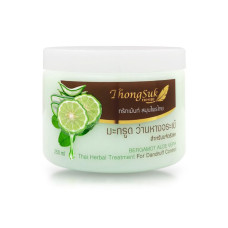 Herbal treatment, kaffir lime formula, aloe vera 250g., Thongsuk/Лечение травами, формула кафрского лайма, алоэ вера 250г., Тонгсук.