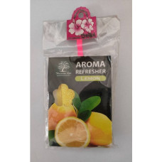 Scented bag, lemon scent, 50 g. Aroma Refresher/Ароматный пакетик, аромат лимона, 50 гр. Освежающий аромат