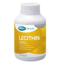 Пищевая добавка для улучшения состояния печени, 30 капс, MEGA/Lecithin, 30capsules, Mega We Care
