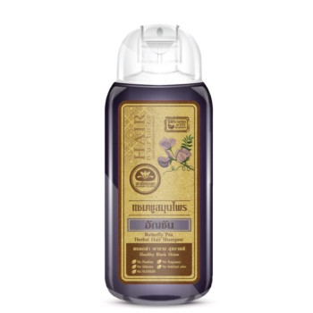 Шампунь для волос Butterfly Pea Herbal Hair  200 мл бренда Khao Kho Talay U/Butterfly Pea Herbal Hair Shampoo Herbal Air 200 mg. Khao Kho Talay U brand