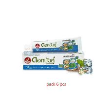 Twin Lotus Toothpaste Everfresh Formula 100g Set 6 Pcs/Зубная паста Twin Lotus Everfresh Formula 100 г, набор, 6 шт.