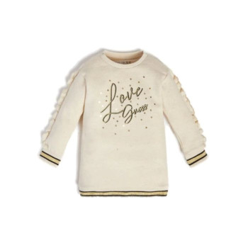 Платье-толстовка кремового цвета 1 шт. Guess/Dress cream color 1 pc. Guess