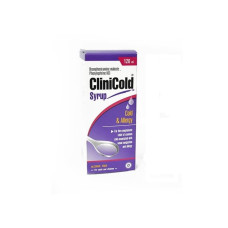 Лекарство от простуды и аллергии 120 мл. CliniCold Syrup/Cold & Allergy Syrup 120 ml. CliniCold Syrup