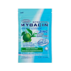 Смешанные пастилки с цинком, формула Брета, 20 таблеток Mybacin/Breath Lozenge 20 Tablets Mybacin