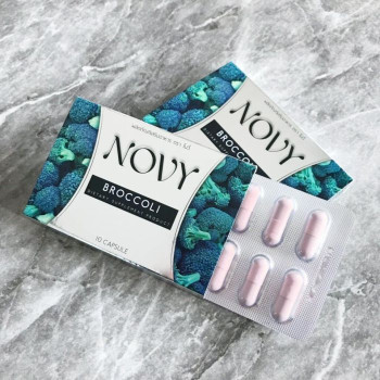 Натуральные травяные капсулы для похудения, 10 капсул Novy/Natural herbal capsules for weight loss, 10 capsules Novy