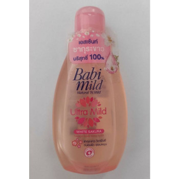 Ultra Mild White Sakura Head and Body Baby Bath 125 ml. Baby Mild/Детская ванночка для головы и тела Ultra Mild White Sakura 125 мл. Малышка Мягкая