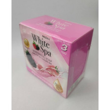 White Spa Whitening Soap (70 grams 3 bars) Mistine/Отбеливающее мыло White Spa (70 граммов, 3 плитки) Mistine