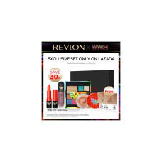 REVLON x WW84 Special Makeup Set (Exclusive only Lazada) 2 бесплатных билета в кино Revlon X W. 84 Special Make Up Set (тени для век, губная помада, косметика)