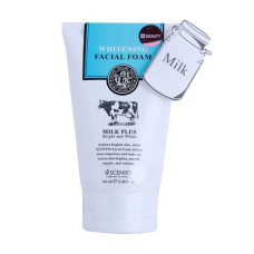 Milk Plus Отбеливающая пена для лица Q10 100 мл. Scentio/Milk Plus Whitening Q10 Facial Foam 100 ml. Scentio