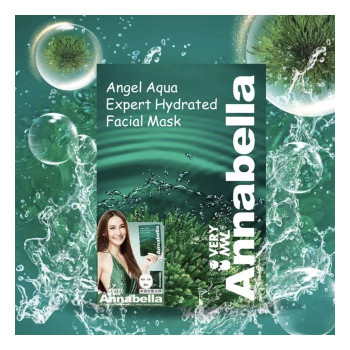 Листовая маска из водорослей Annabella /Angle aqua Exper Hydrated Facial Mask