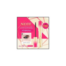 Тушь для ресниц Note Mascara Waterproof 6D Круглые глаза, большие глаза, водостойкие, густые длинные ресницы, роскошная тушь для глаз, водостойкие большие глаза, густые длинные ресницы, расчесанные, упругие ресницы, очень длинные.