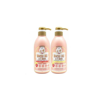 Remi Shampoo Horse Oil & 7 Herb and Remi Treatment Кондиционер Реми для уменьшения выпадения волос ускоряет процесс выпадения длинных и поврежденных волос (1 набор)