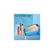 SACE LADY Make Up Set Matte Lipstick Водостойкая тушь для ресниц с лазерной сумочкой Косметика для макияжа