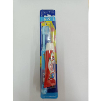 Child toothbrush,1 Pcs Kodomo/Зубная щетка для детей 6-9 лет 1шт Kodomo