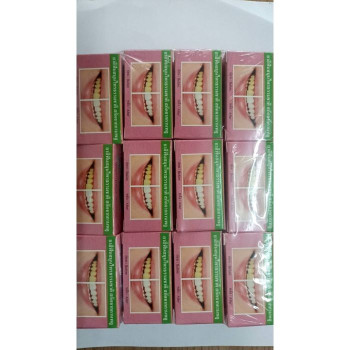 Natural herbal toothpaste extracted from lobe stem 25 g. Pack 12 pieces 5 stars 5A/Натуральная зубная паста на травах, извлеченная из стебля дольки 25 г. В упаковке 12 шт. 5 звезд 5A