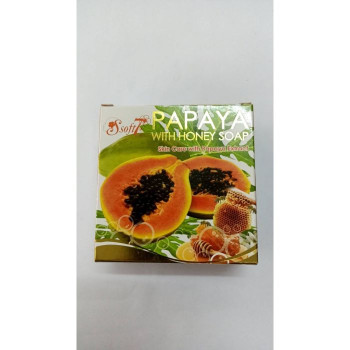 Мыло с папайей и медом 120гр. SOFT7/S.Soft 7 Papaya with Honey soap 120g. 