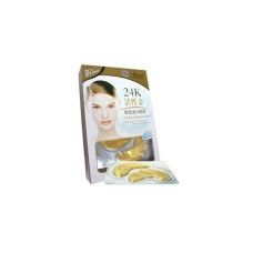 24k Active gold collagen eye mask 10 Pcs. Liyanshijia /Маска коллагеновая для глаз золотая 10 пластинок Liyanshijia