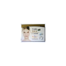 24K Active Gold Whitening Face Mask Cream,30ml.Set 10 Pcs., Liyanshijia /Тканевая маска для лица LIYANSHIJIA ЗОЛОТАЯ 24K, 30мл., сеть 10 шт., Liyanshijia