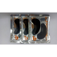 Collagen Charcoal Eye Mask Pack 3 pcs./Коллагеновая угольная маска для глаз в упаковке 3 шт.
