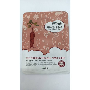 Маска для лица Essence Red Ginseng 25 мл Esfolio/Facial Mask Essence Red Ginseng 25 ml Esfolio