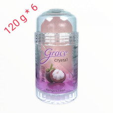 Mangosteen Alum Deodorant 120 g. Pack 6 bottles Grace/Дезодорант Mangosteen Alum Deodorant 120 г. Упаковка 6 флаконов Grace