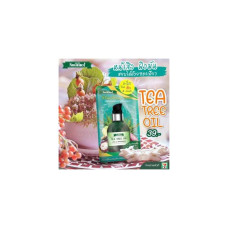 Naturerich Tea Tree Oil Noni & Mangosteen (10 г, 6 пакетиков) Масло чайного дерева, Noni и Mangosteen, сыворотка для ухода за кожей от прыщей, гиперпигментации, покраснений от прыщей и больших пор.