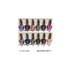 CALAR Set 2 Color gel лак для ногтей специальный цветной гель без запекания (12 цветов)