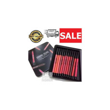 SIVANNA COLORS LIP LINER 100% натуральный (Zaab Fashion) карандаш для губ, карандаш для губ и помада в одной линейке, палитра из 12 полосок, полноцветная, 12 оттенков, красивая, прозрачная, стойкая, мягкая матовая текстура.