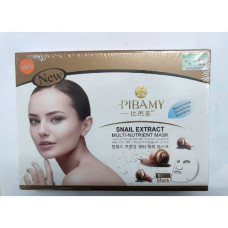 Sheet mask with a snail 10pcs 3D Natural/Маска тканевая с улиткой 10шт 3D Natural