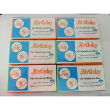 Мелкоабразивная тайская пемза для рук и ног Birthday, набор /Birthday, for hand and feed, stone for skin (Set 6 Pcs.)