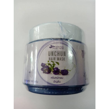 Маска для волос с экстрактом клитории анчан 180гр Wangprom Herb/hair mask with clitoris extract 180 gr. Anchan Wangprom Herb