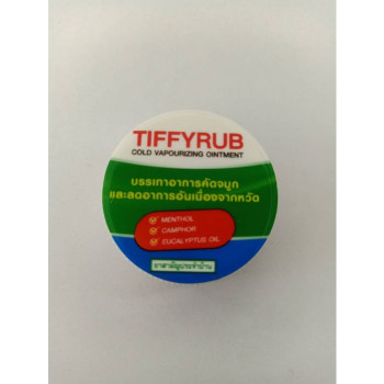 Мазь от простуды Tiffy Rub, 6 гр/TIFFYRUB COLD VAPOURIZING OINTMENT 6 G