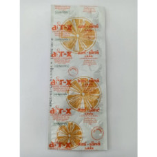 Тайские леденцы для горла 10т/Air-X Mint Orange Flavoured 80 mg.,10 Tablets