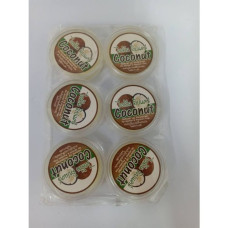 Крем для губ увлажняющий с кокосом 10гр Ilene (Набор 6 шт.)/Coconut lip moisturizer 10 g. Ilene (Set 6 Pcs.)