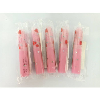 Помада гигиеническая Витамин Е и клубника 1.7 гр Mistine (Набор 5 шт.)/Pink Magic Lip plus Vitamin E Strawberry 1.7 g Mistine (Set 5 Pcs.)