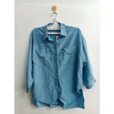 Рубашка с длинным рукавом синяя размер L/Long Sleeve Shirt Blue Size L