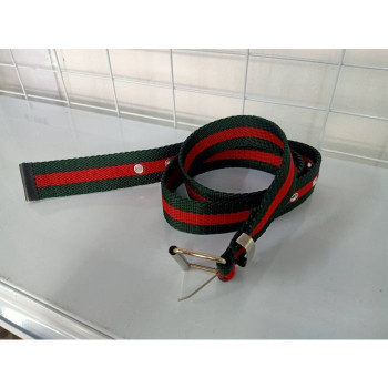 Пояс тканевый, зелено-красный узор, 1 шт./Cloth belt, green and red pattern, 1 pcs.