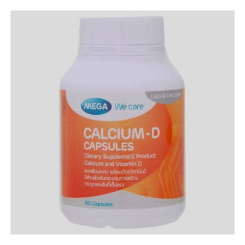 капсулы жидкий кальций и D3, Mega Lifescience 60 шт./liquid calcium capsules and D3, Mega Lifescience 60 pcs.