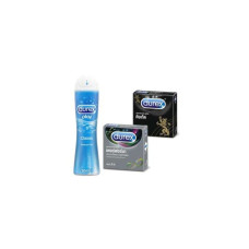 Durex Play Classic Pleasure Gel 50 мл. + Презерватив Durex Performa, размер 52,5 мм. 1 коробка + Durex Kingtex Size 49 мм. 1 коробка