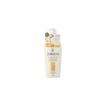 Лосьон для тела Jergen Jergen Ultra Hilling Dry Body Lotion Формула для восстановления поврежденной кожи, разглаживания кожи, упругости и уменьшения растяжек, размер 400 мл 1 флакон