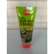 Успокаивающий гель с экстрактом алоэ вера и улитки 60 г Cathy Doll/ALOE VERA & SNAIL 99%, 60 g. Cathy Doll