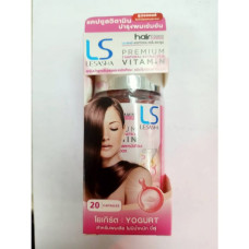 Сыворотка для в волос в капсулах с йогуртом 20шт Lesasha/Hair Vitamin Serum Capsules Yogurt 20 Capsules Lesasha