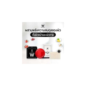 (7 штук) Мыло WSOAP, мыло double winkwhite, wink white, red, очищающее кожу.